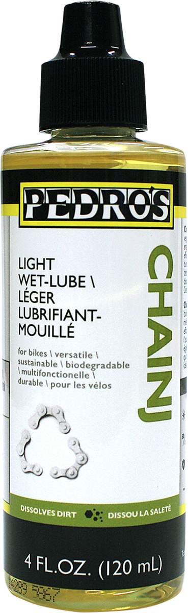 PEDRO'S Chainj Lubricant - Wet - 4 U.S. fl oz. 6110041