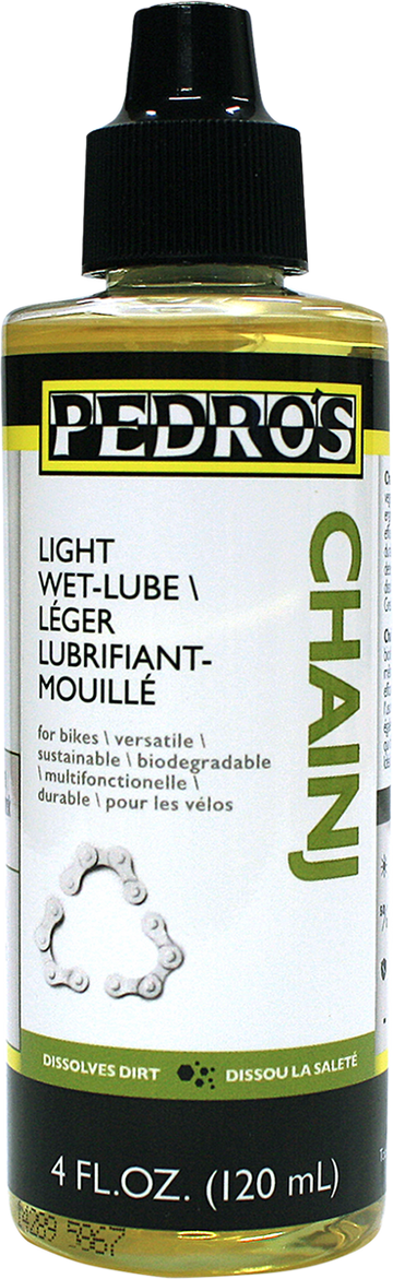 PEDRO'S Chainj Lubricant - Wet - 4 U.S. fl oz. 6110041
