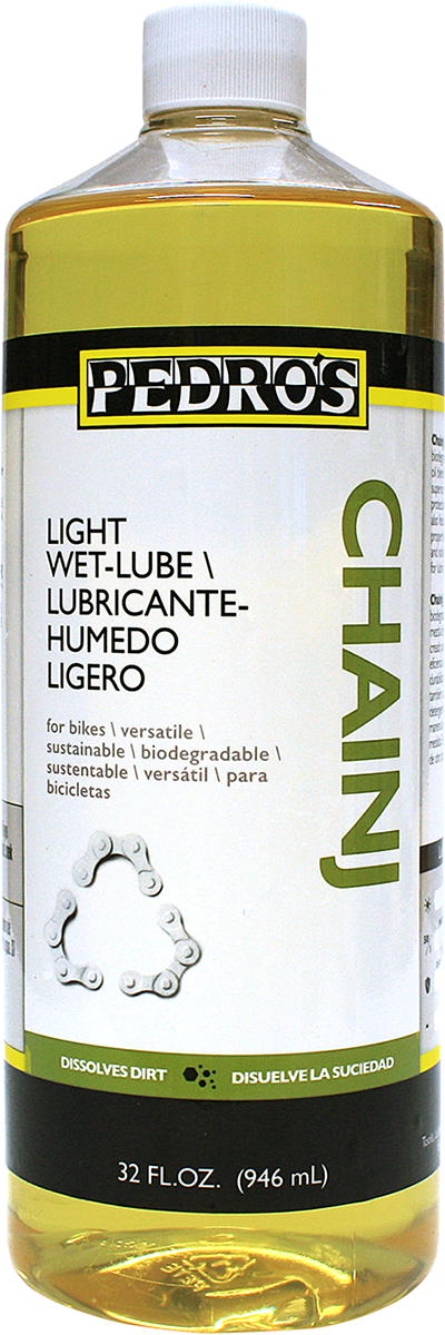 PEDRO'S Chainj Lubricant - Wet - 1 U.S. quart 6110321