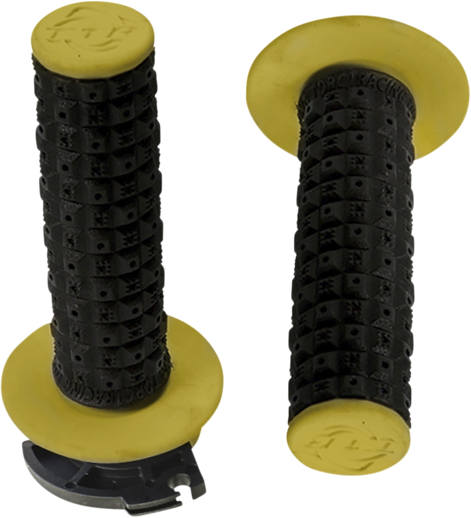 TORC1 Grips - Defy - Lock-On - Black/Yellow 2650-0206