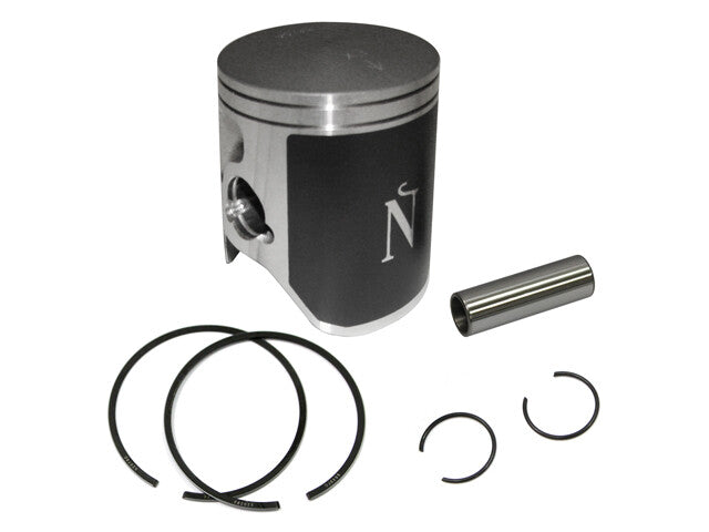 NAMURA Suzuki Composite Piston and rings set with a Namura logo on a white background