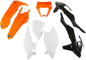 UFO Replacement Body Kit - '18 OEM Orange/White/Black KTKIT523999W