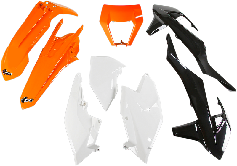 UFO Replacement Body Kit - '18 OEM Orange/White/Black KTKIT523999W