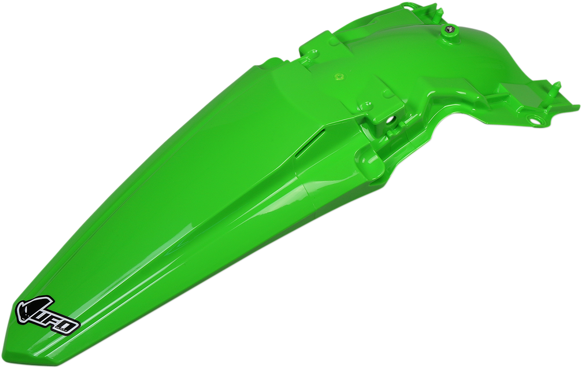 UFO MX Rear Fender - OEM Green KA04749026