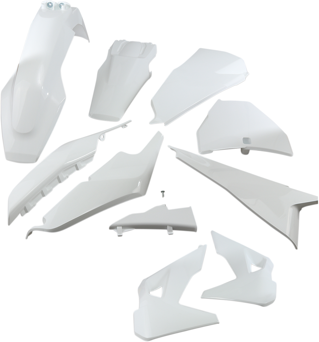 UFO Body Kit - '19 OEM White - Husqvarna TC/FC HUKIT622999