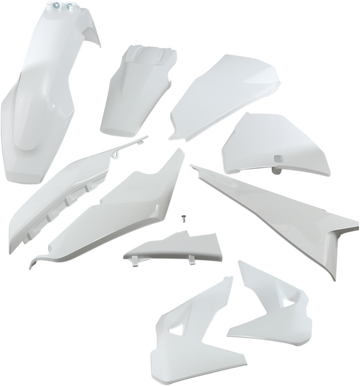 UFO Body Kit - '19 OEM White - Husqvarna TC/FC HUKIT622999