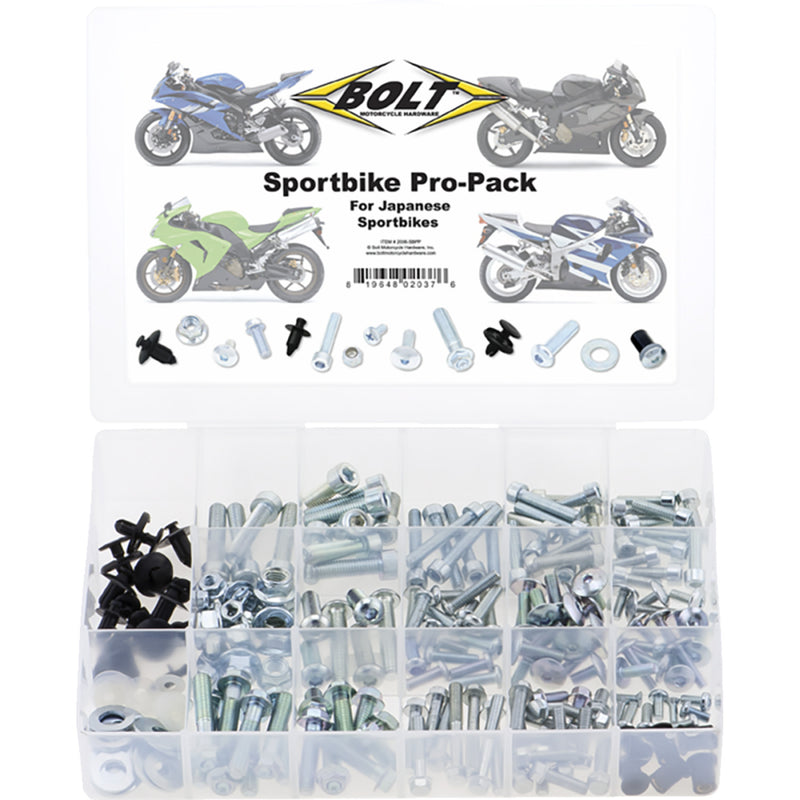 BOLT Sportbike Pro Pack - 250-Piece 2006-SBPP