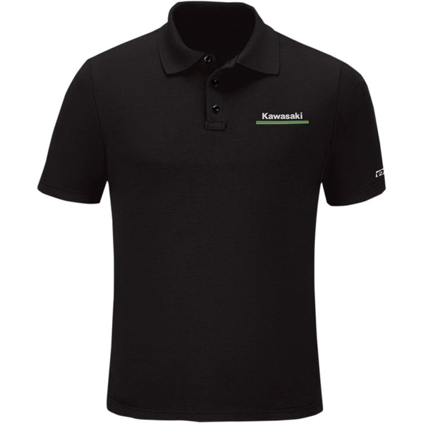 Factory Effex Kawasaki Polo Shirt - Black - XL 25-85106