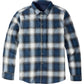 AMERICAN BIKER American Biker Mr Piston Flannel Shirt - Blue - XL ABBPISTON02ST61BLXR