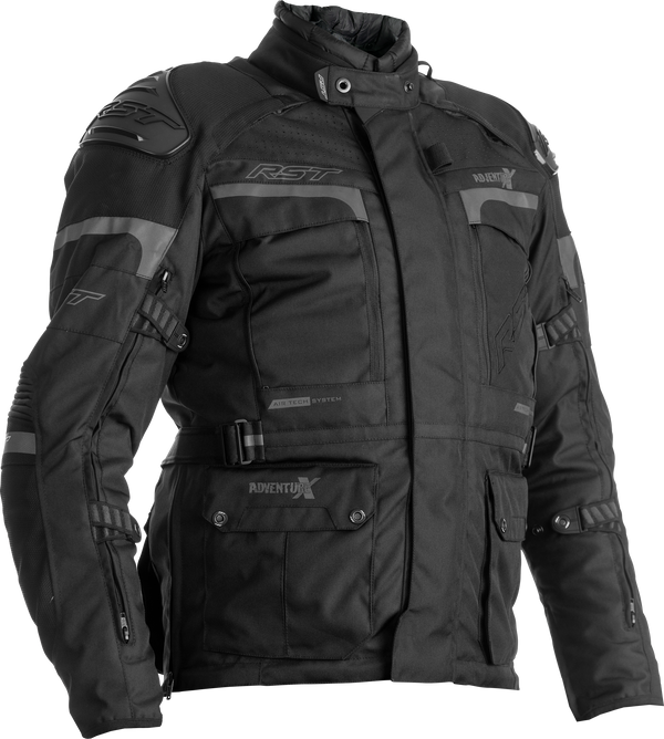 RST Pro Series Adventure X CE Textile Jacket - Black/Black - M