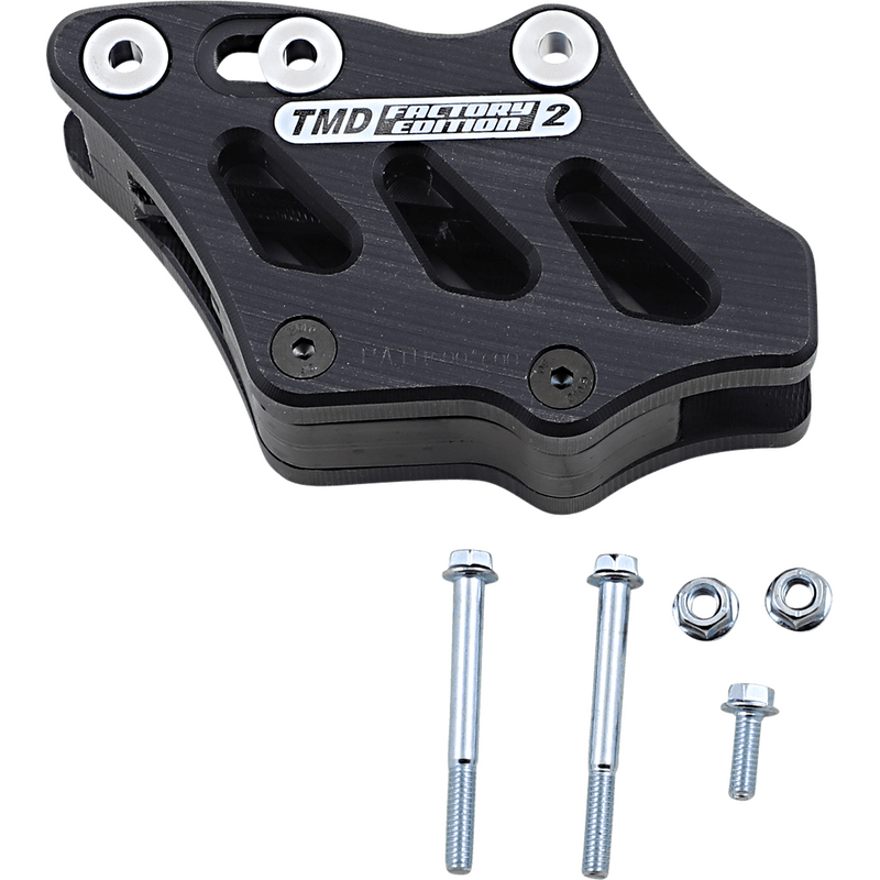 Tm Designs Rear Chain Guide TM Designworks Factory Edition 2 Rear Chain Guides RCG-KX5-BK – SistersMoto