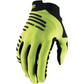 100% R-Core Flo/Yellow Glove S by 100%