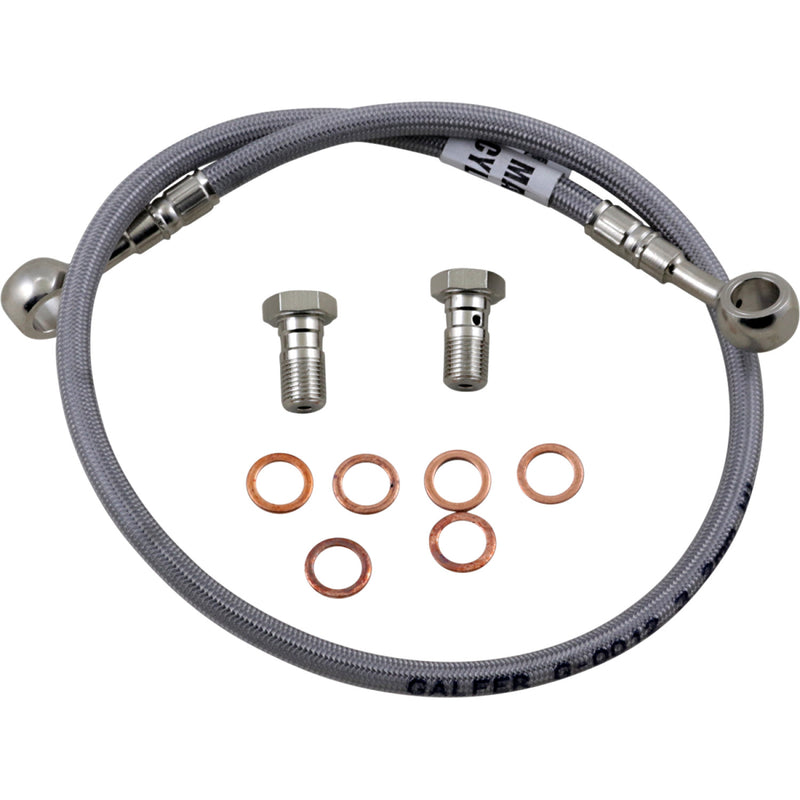 Galfer Brake Line - Stainless Steel FK003D190R | Brake Lines Hoses Stainless Steel