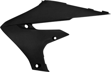 ACERBIS Radiator Shrouds - Black/Metallic 2685877440