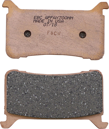 EBC Sintered Road Race Brake Pads GPFAX700HH