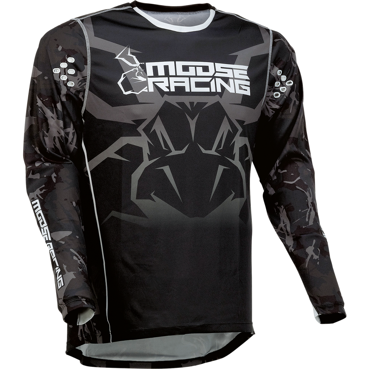 MOOSE RACING Agroid Jersey - Stealth - Large 2910-7002 by Moose Racing