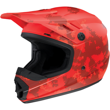 Z1R Youth Rise Helmet - Digi Camo - Red - Large 0111-1462