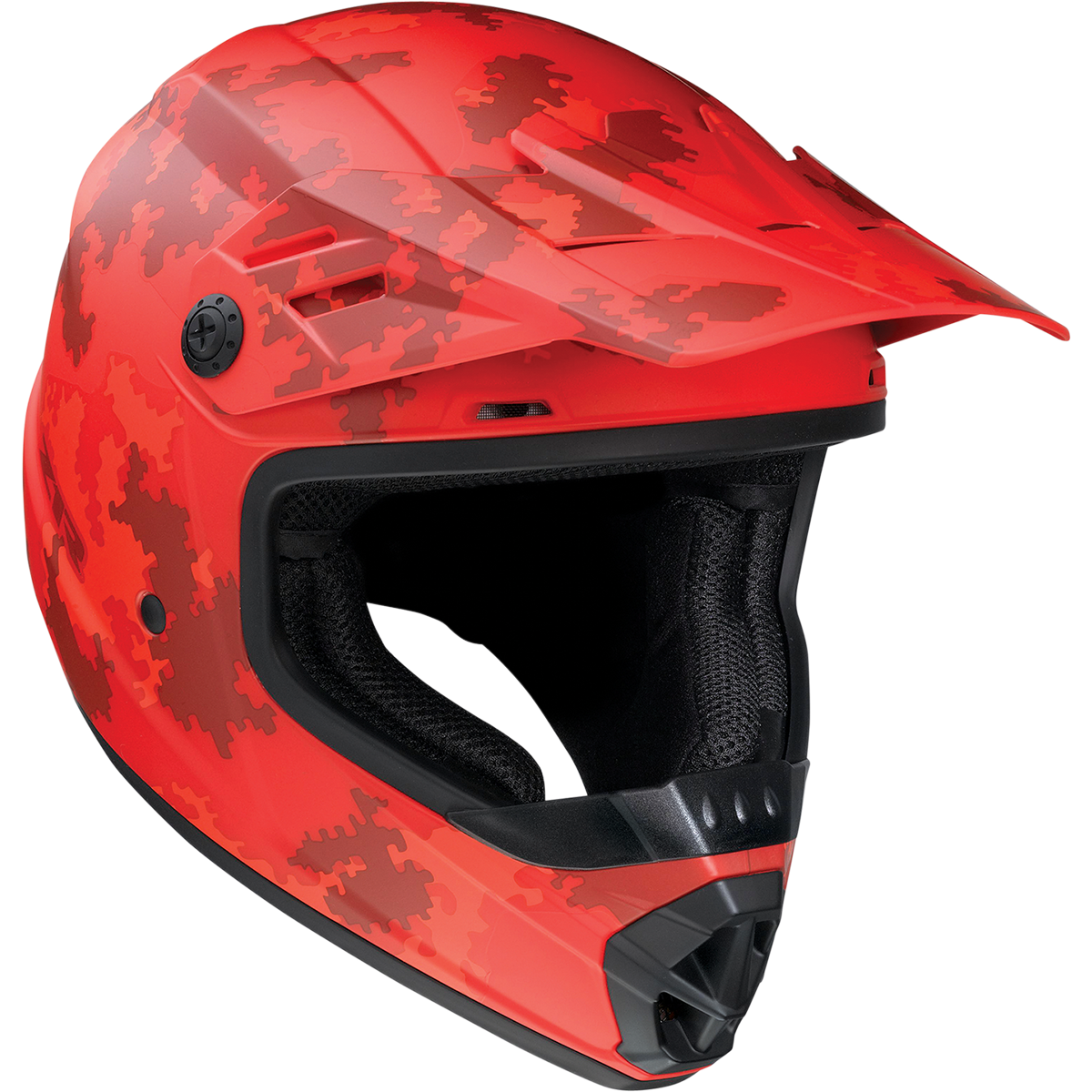 Z1R Youth Rise Helmet - Digi Camo - Red - Large 0111-1462