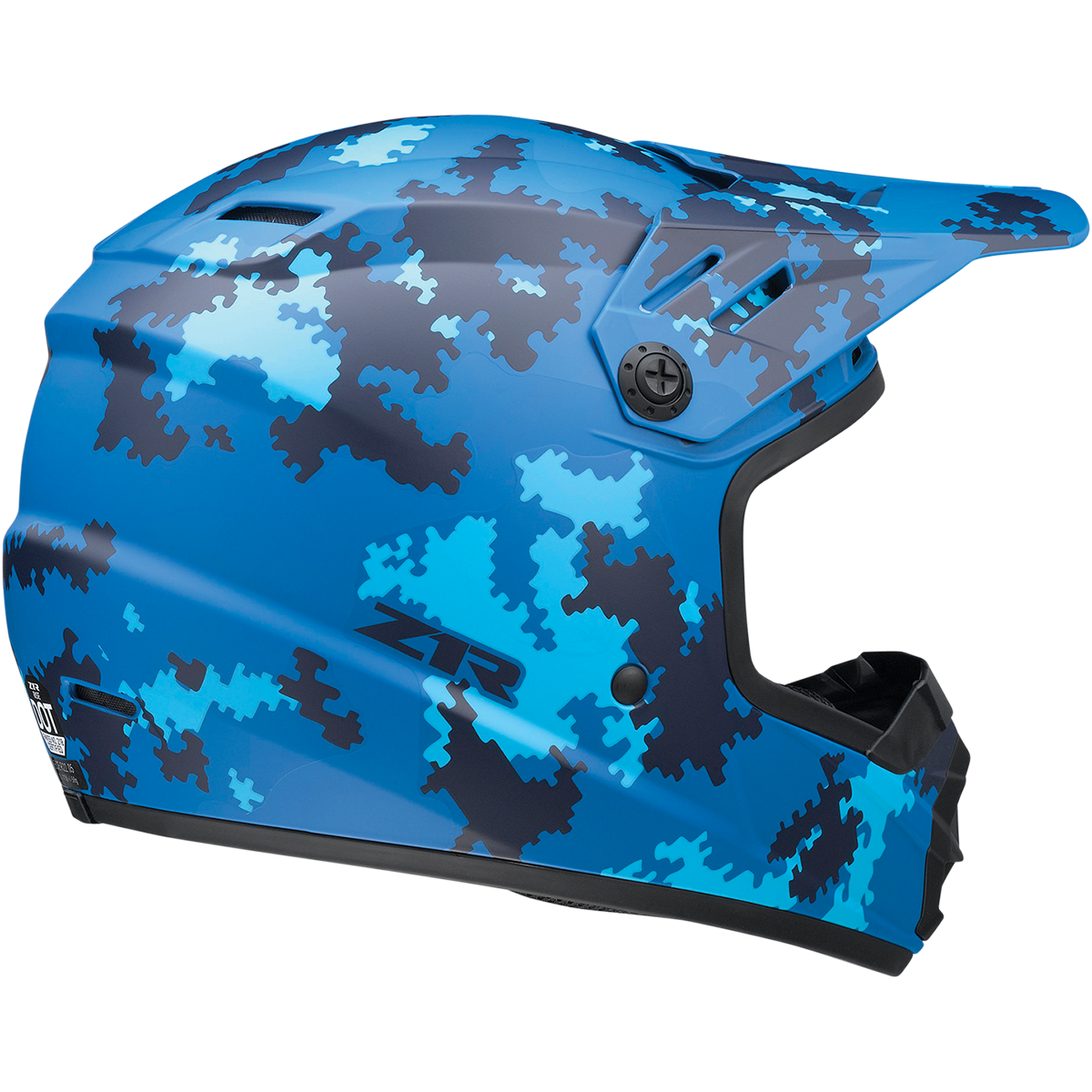 Z1R Youth Rise Helmet - Digi Camo - Blue - Small 0111-1463