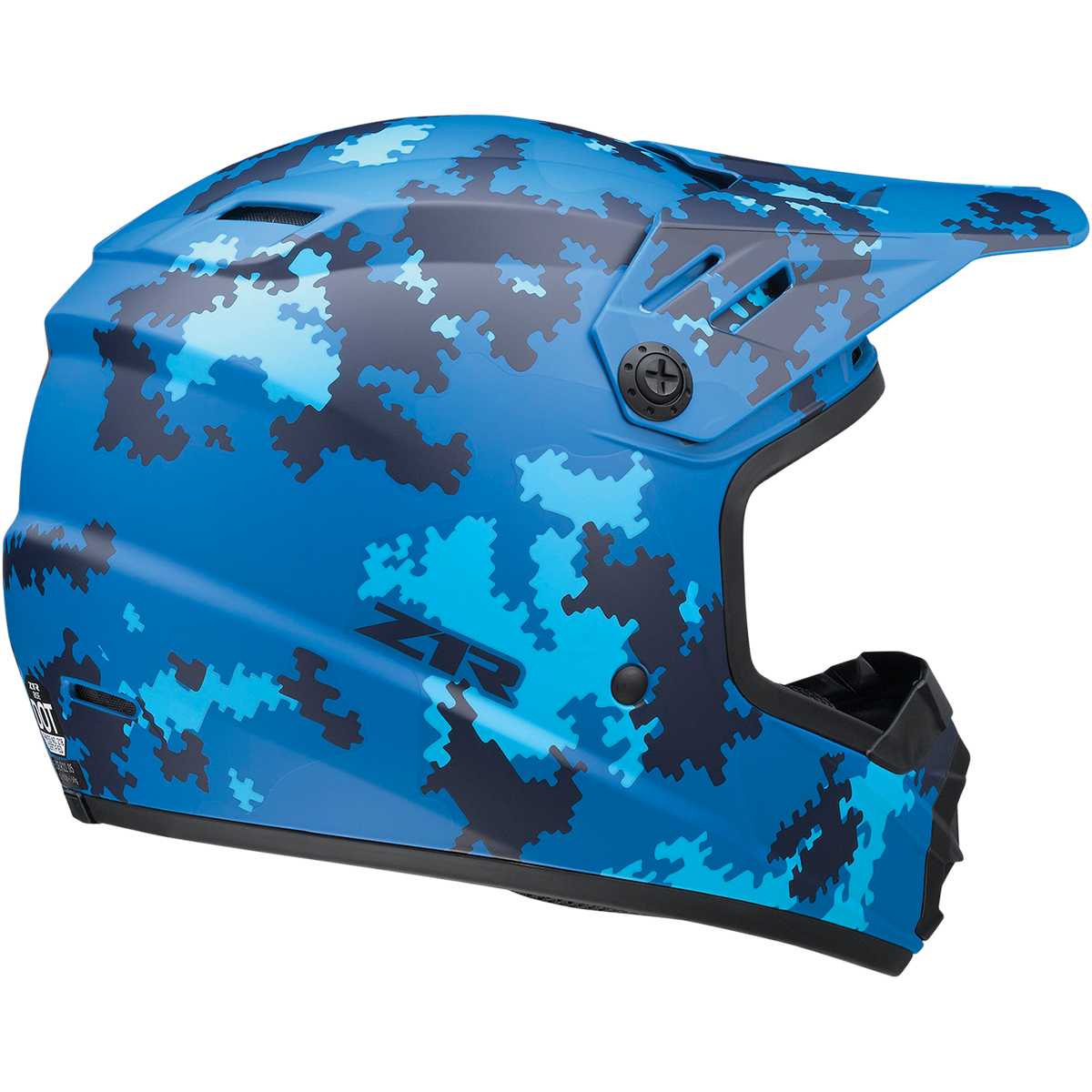 Z1R Youth Rise Helmet - Digi Camo - Blue - Large 0111-1465