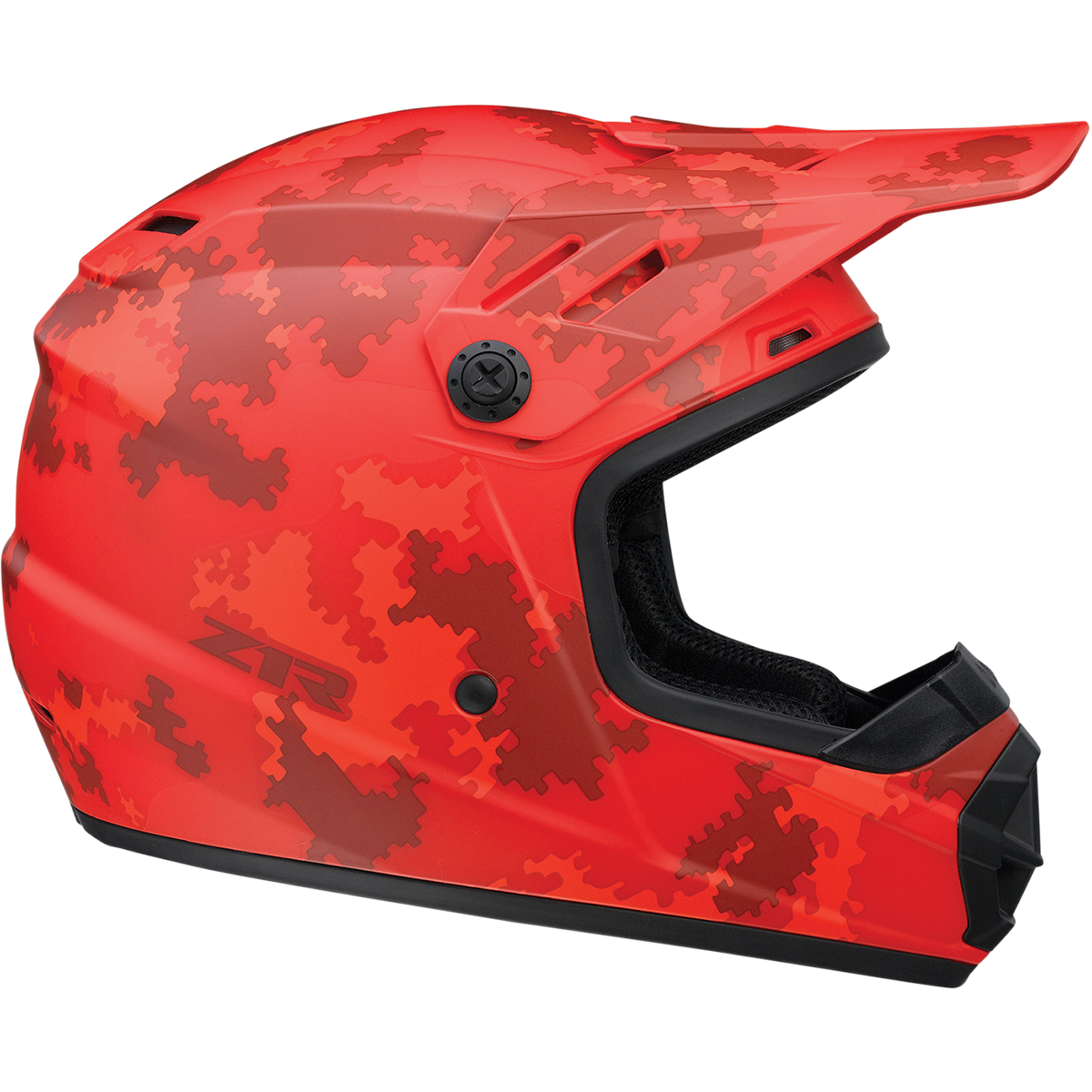 Z1R Youth Rise Helmet - Digi Camo - Red - Large 0111-1462