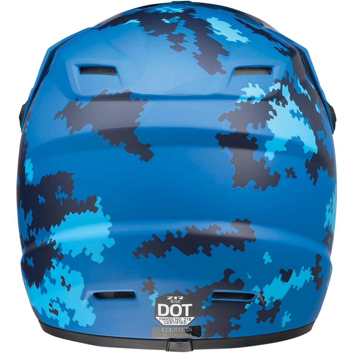 Z1R Youth Rise Helmet - Digi Camo - Blue - Small 0111-1463