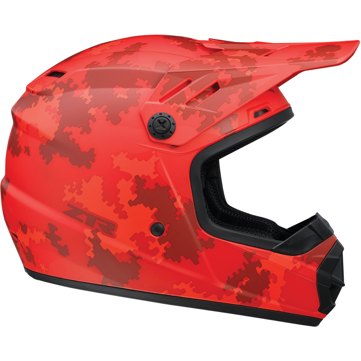 Z1R Youth Rise Helmet - Digi Camo - Red - Medium 0111-1461