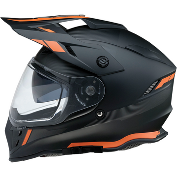 Z1R Range Helmet - Uptake - Black/Orange - Medium 0140-0116