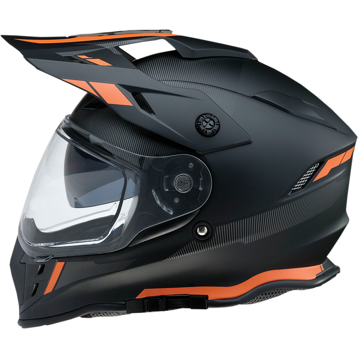 Z1R Range Helmet - Uptake - Black/Orange - XL 0140-0118