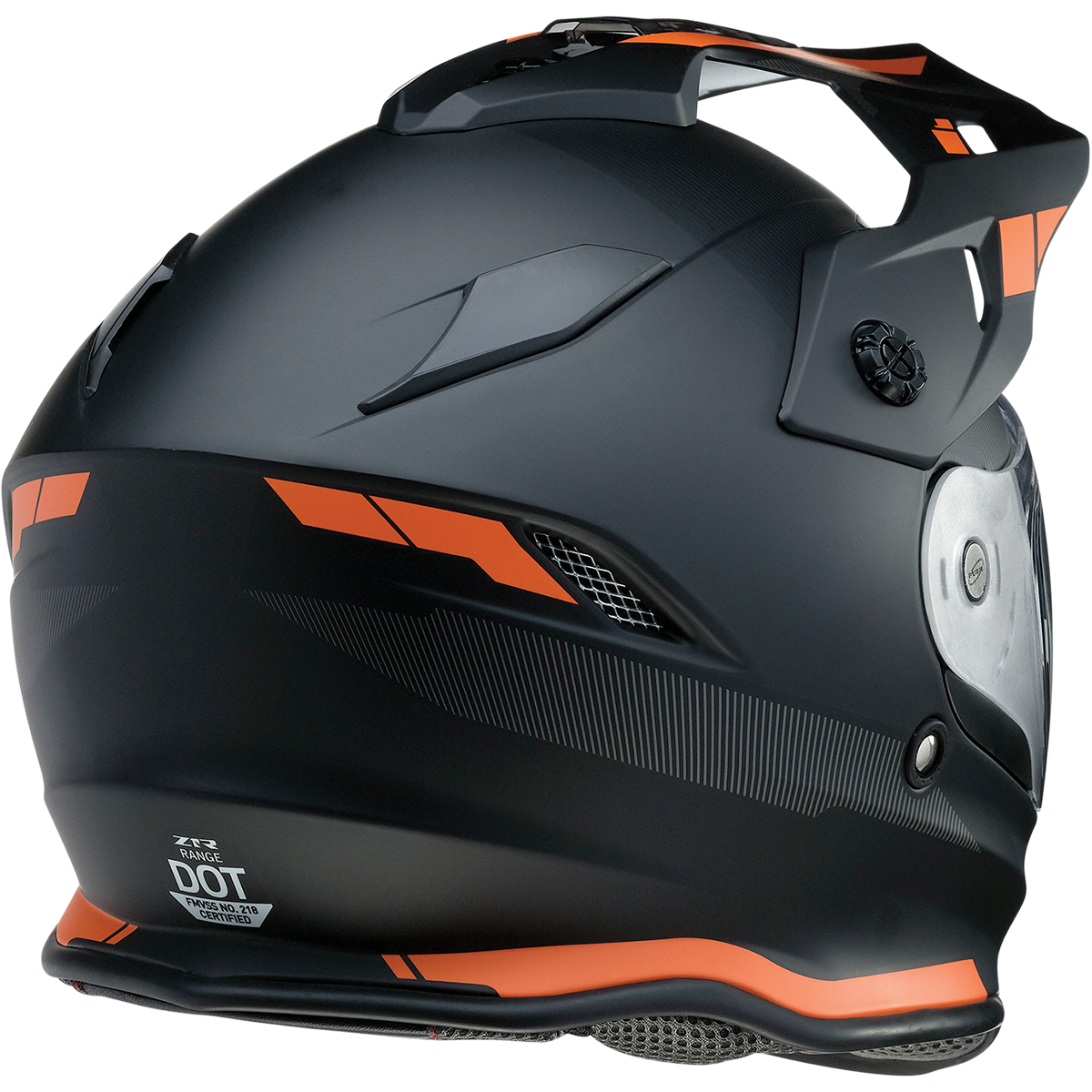 Z1R Range Helmet - Uptake - Black/Orange - XS 0140-0114