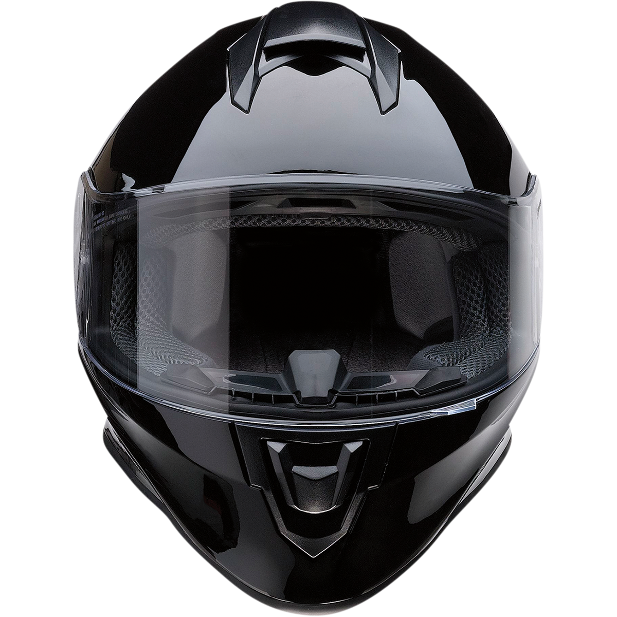 Z1R Youth Warrant Helmet - Gloss Black - Medium 0102-0243