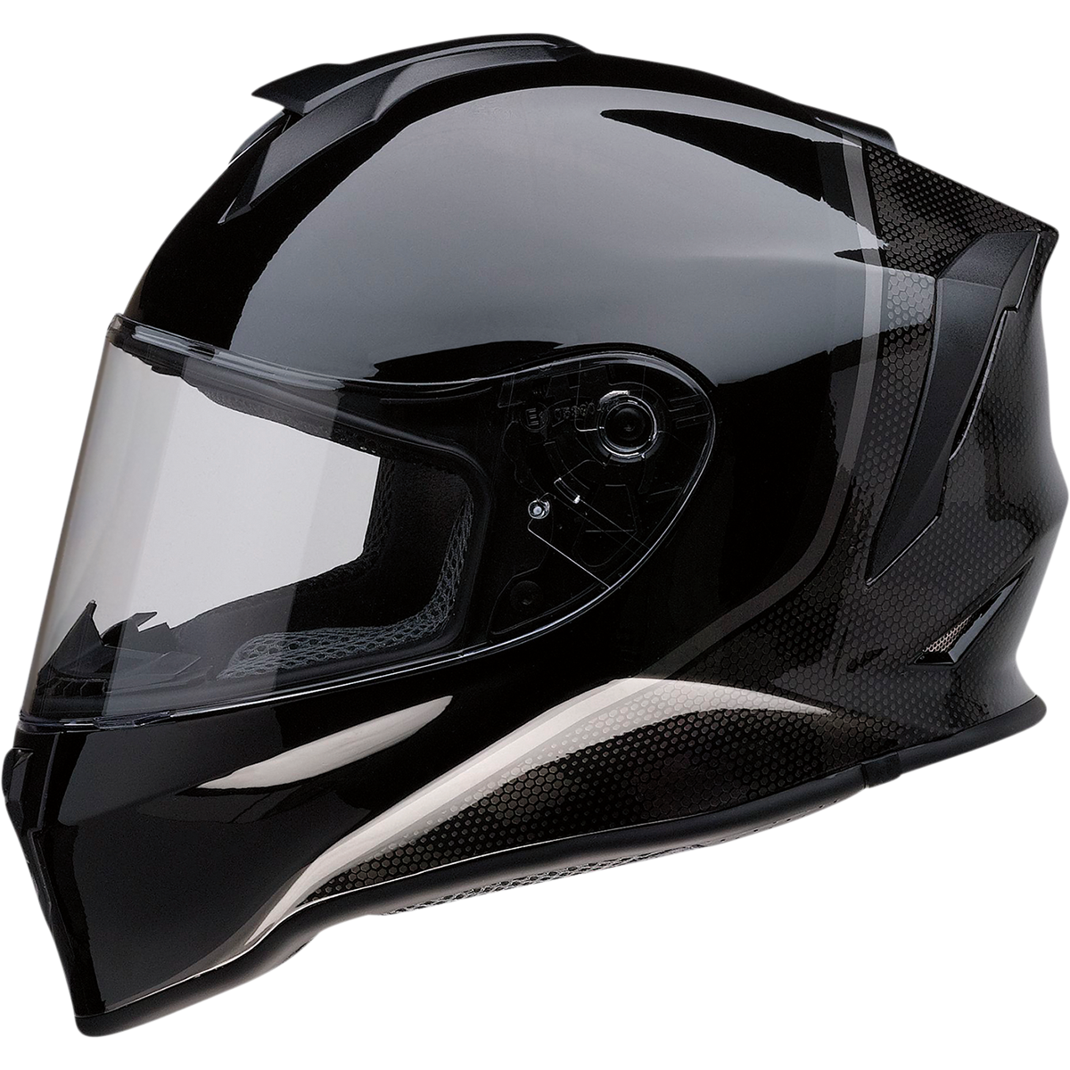 Z1R Youth Warrant Helmet - Kuda - Gloss Black - Large 0102-0247