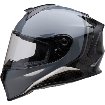 Z1R Youth Warrant Helmet - Kuda - Gloss Gray - Medium 0102-0249