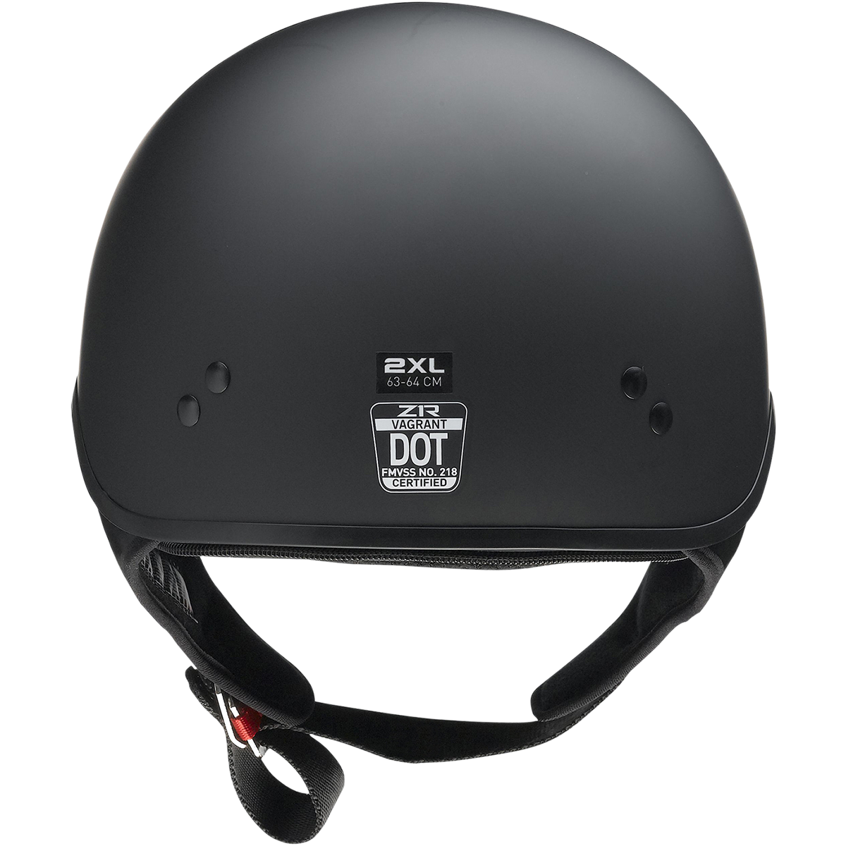 Z1R Vagrant NC Helmet - Flat Black - Small 0103-1373