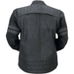 Z1R Remedy Leather Jacket - Black - 2XL 2810-3893