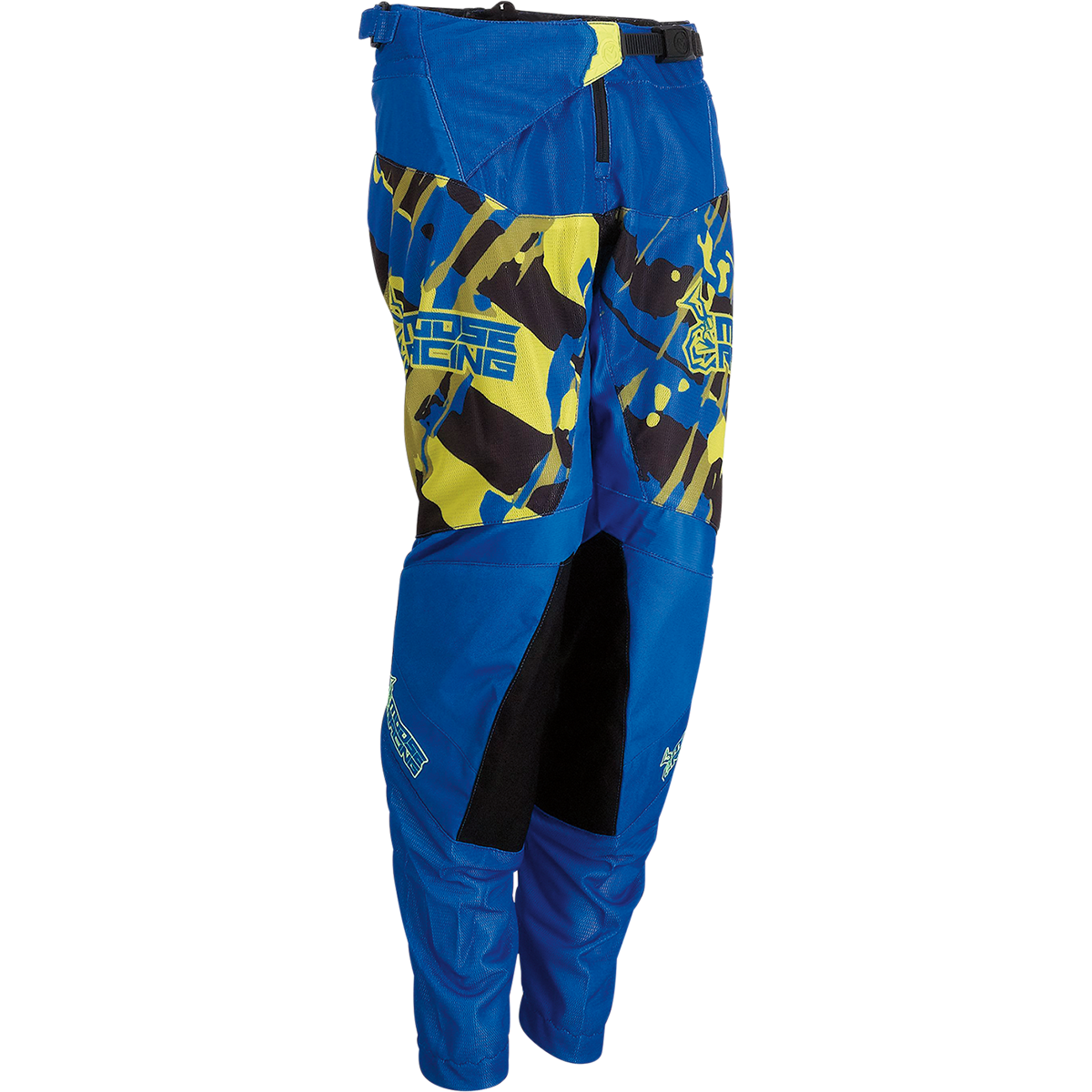 MOOSE RACING Youth Agroid Pants - Blue/Hi Vis - 22 2903-2167 by Moose Racing