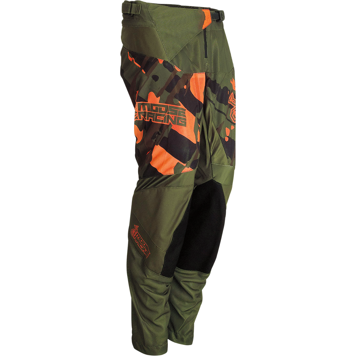 MOOSE RACING Youth Agroid Pants - Olive/Orange - 26 2903-2181 by Moose Racing