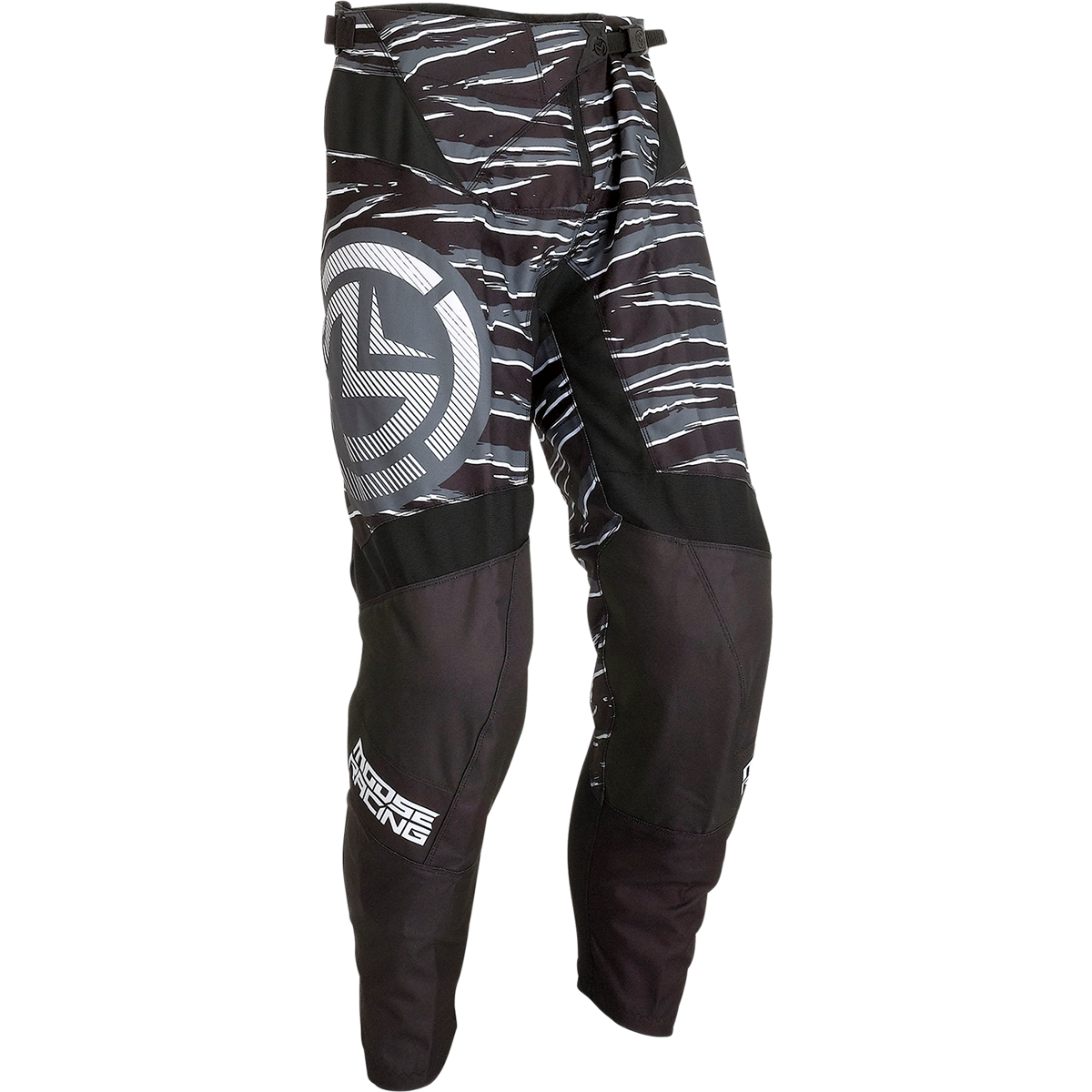 MOOSE RACING Qualifier Pants - Black/White - 28 2901-10036 by Moose Racing