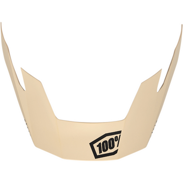 100% Altis Visor - Tan 89029-00004