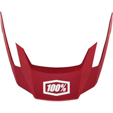 100% Altec Visor - Deep Red - XS/S 89025-00003