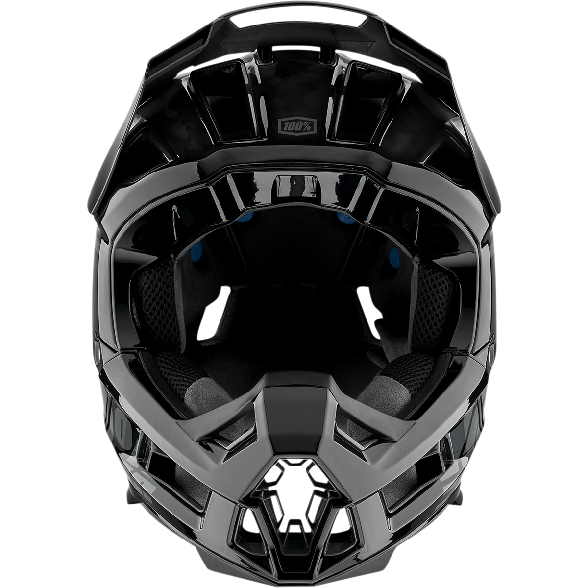 100% Aircraft 2 Helmet - Black - Large 80002-00003