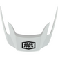 100% Altec Visor - Light Gray - S/M/L/XL 89025-00008