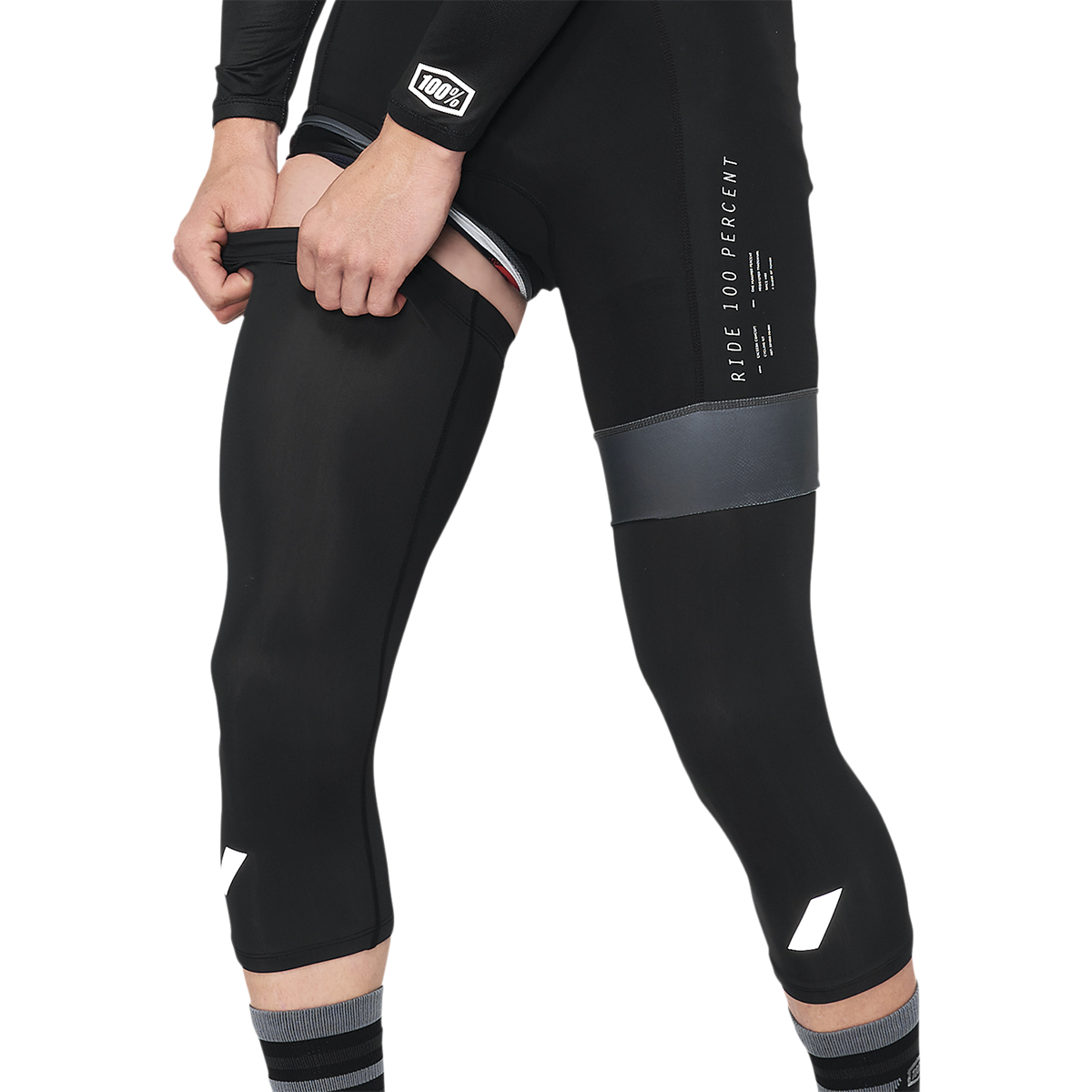 100% Exceeda Knee Sleeves - Black - Small 40056-00000