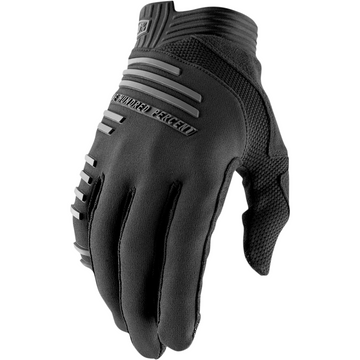 100% R-Core Gloves - Black - Medium 10027-00001