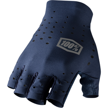 100% Sling Short Finger Gloves - Navy - Small 10021-00010