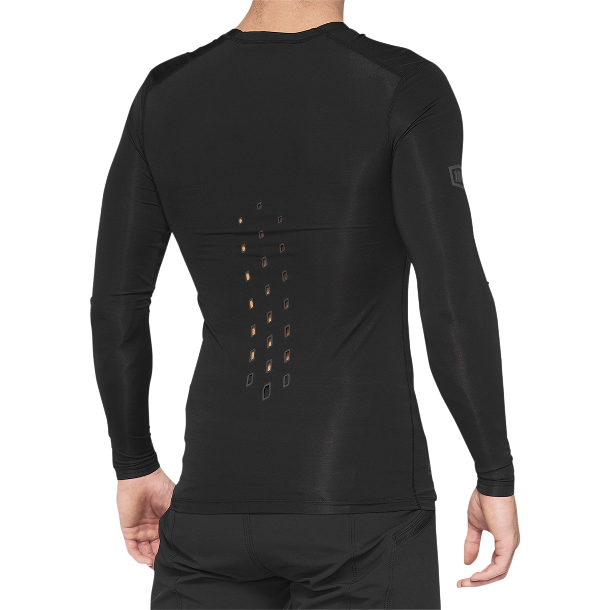 100% R-Core Concept Long-Sleeve Jersey - Black - Medium 40004-00001