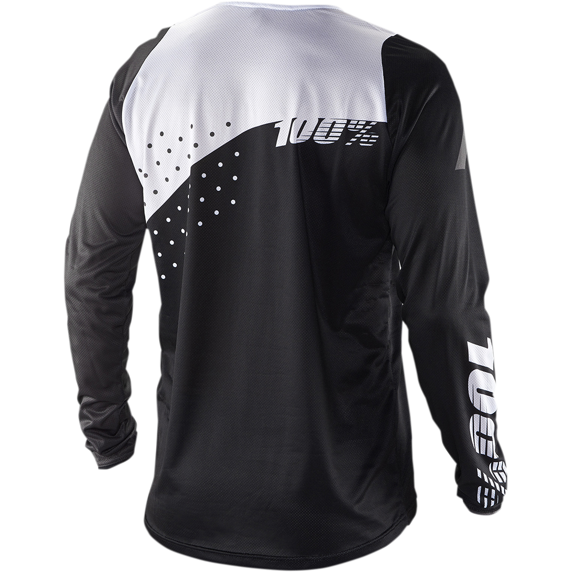 100% R-Core Long-Sleeve Jersey - Black/White - 2XL 40005-00014