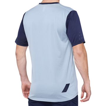 100% Ridecamp Jersey - Short-Sleeve - Blue/Navy - Medium 40027-00011