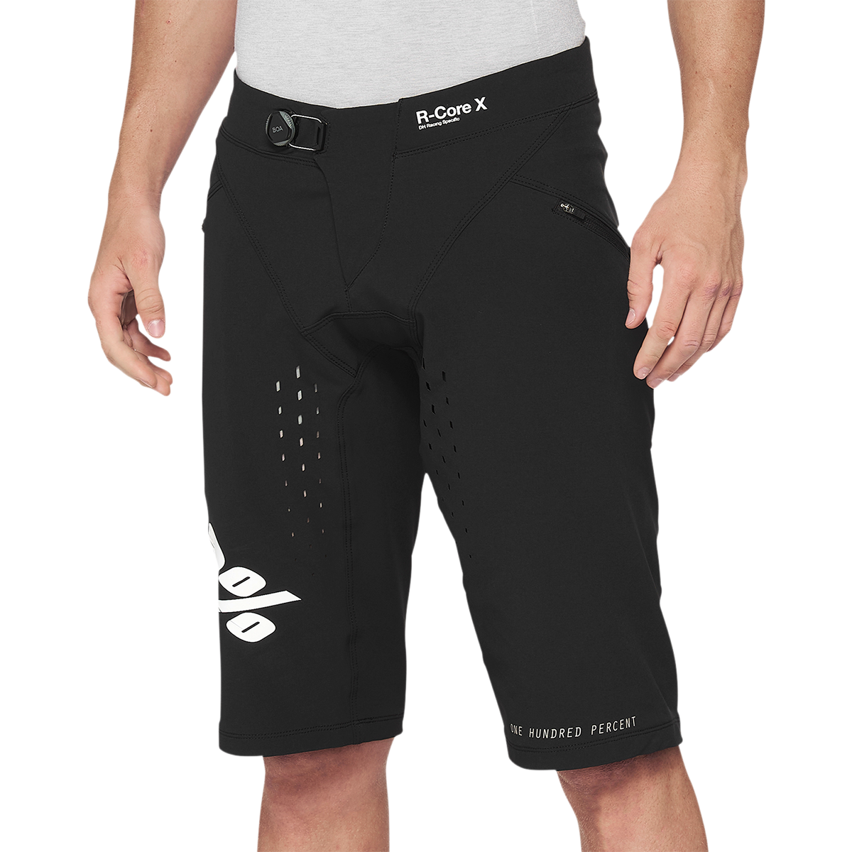 100% R-Core-X Shorts - Black - US 36 40002-00004