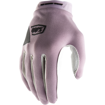 100% Women's Ridecamp Gloves - Lavender - Medium 10013-00012